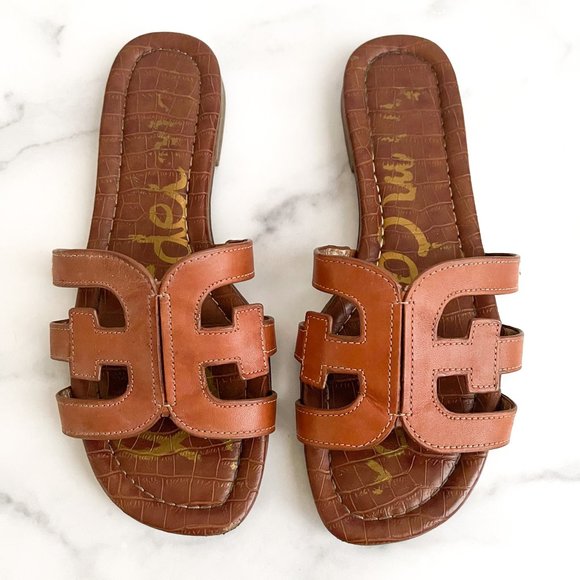 Sam Edelman Shoes - Sam Edelman Bay Brown Sandals Size 7.5